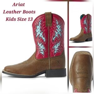 Ariat Kids Leather Boots Size 13